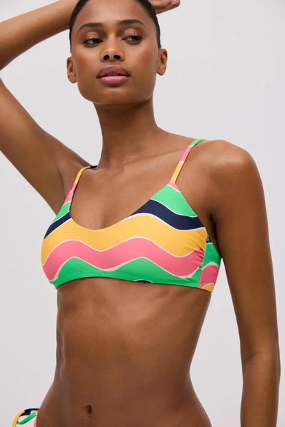 Costume da bagno donna bikini top senza ferretto e slip Ysabel Mora 82876