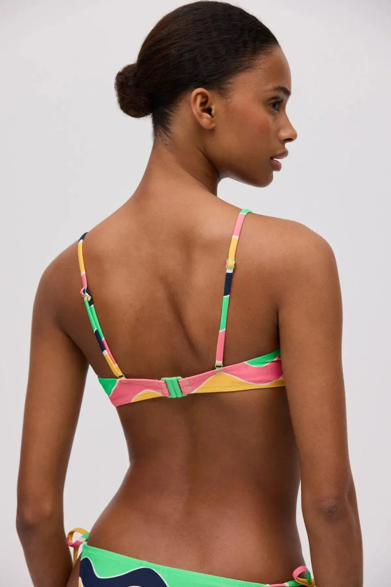 Costume da bagno donna bikini top senza ferretto e slip Ysabel Mora 82876