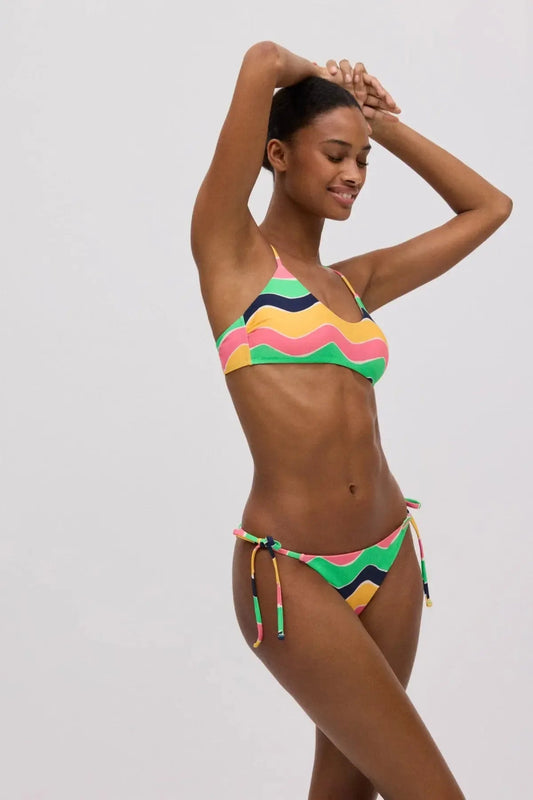 Costume da bagno donna bikini top senza ferretto e slip Ysabel Mora 82876