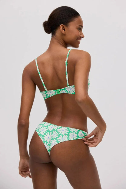 Costume da bagno donna bikini triangolo senza ferretto e brasiliana Ysabel Mora 82904