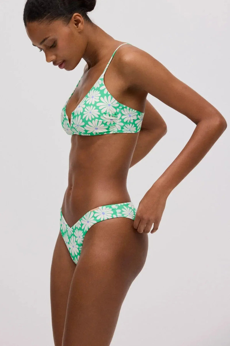 Costume da bagno donna bikini triangolo senza ferretto e brasiliana Ysabel Mora 82904