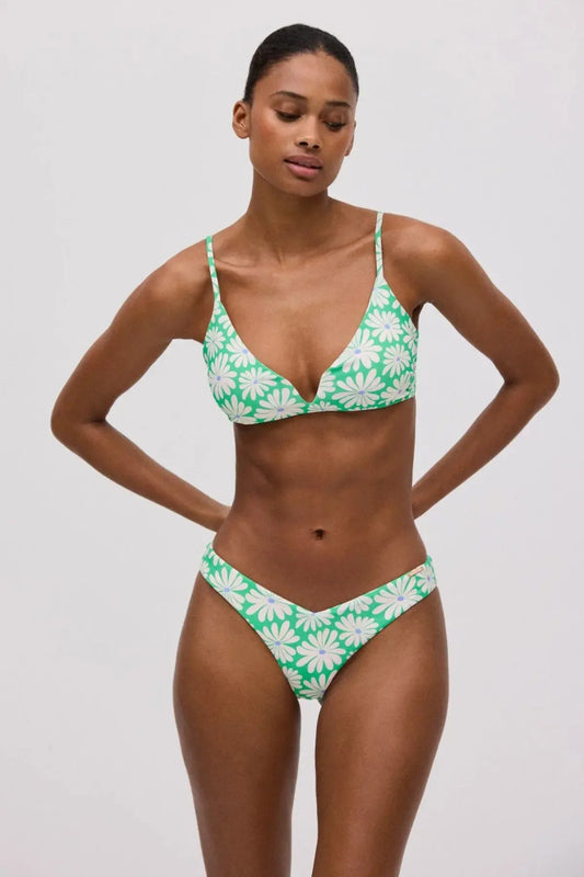 Costume da bagno donna bikini triangolo senza ferretto e brasiliana Ysabel Mora 82904