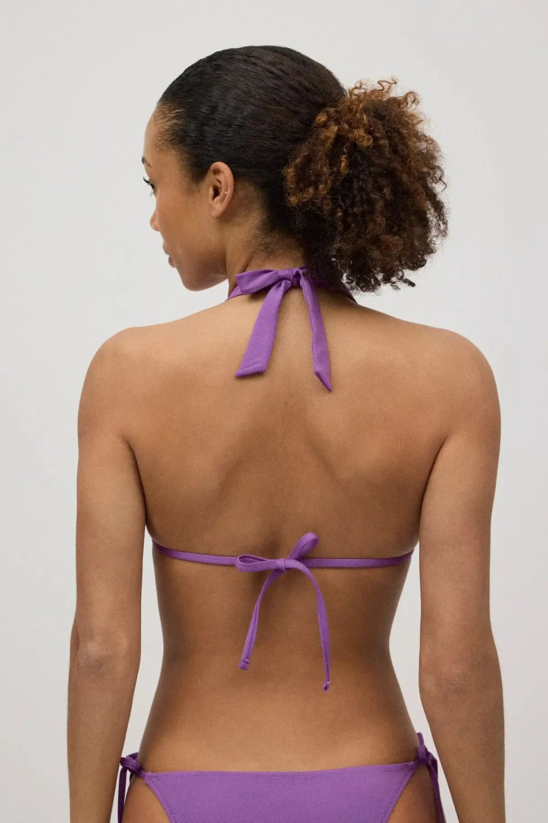 Costume da bagno donna bikini triangolo senza ferretto e slip Ysabel Mora 82987