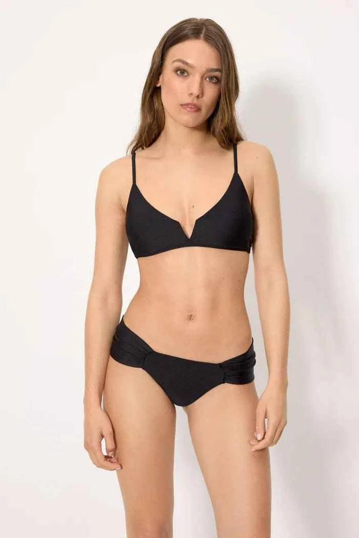 Costume da bagno donna bikini triangolo senza ferretto e slip brasiliana Ysabel Mora 83269
