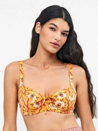 Costume da bagno donna coppa C e slip alto Gisela 30397
