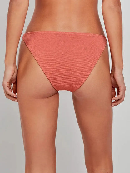 Costume da bagno donna in piquet lurex bikini senza ferretto e slip Gisela 30195