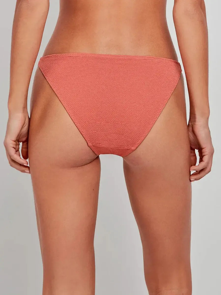 Costume da bagno donna in piquet lurex bikini senza ferretto e slip Gisela 30195