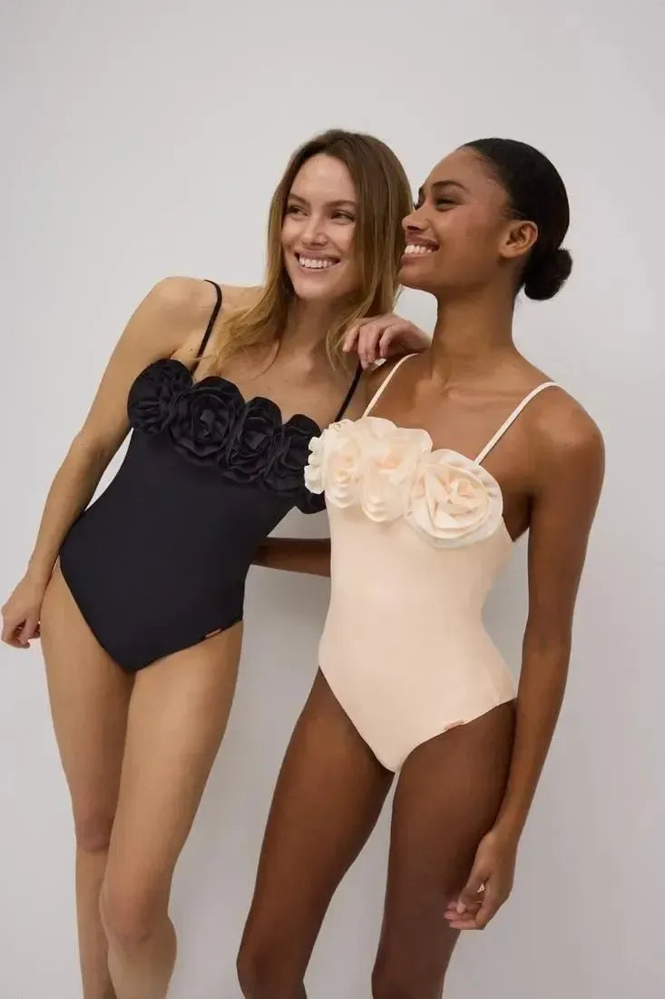 Costume da bagno donna intero a fascia con imbottitura Ysabel Mora 82820