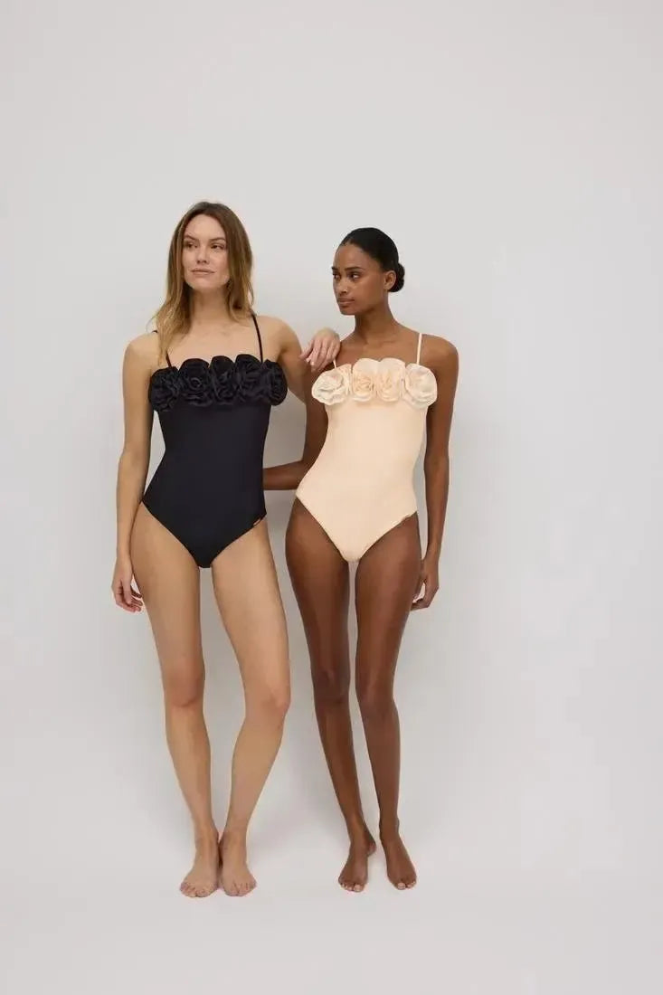 Costume da bagno donna intero a fascia con imbottitura Ysabel Mora 82820