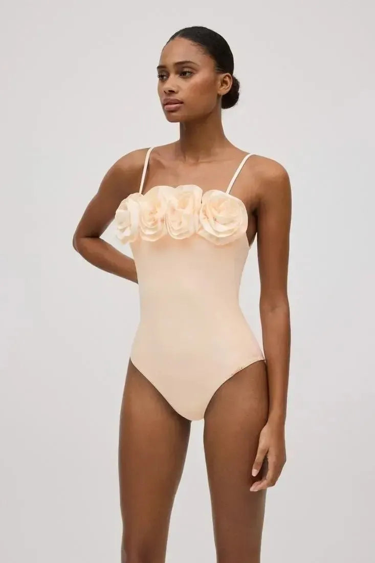 Costume da bagno donna intero a fascia con imbottitura Ysabel Mora 82820