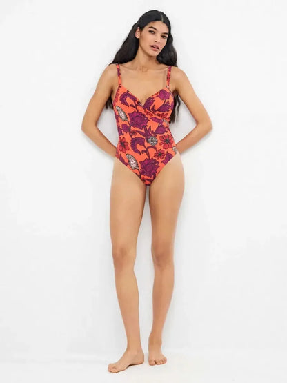 Costume da bagno donna intero con ferretto Gisela 30371