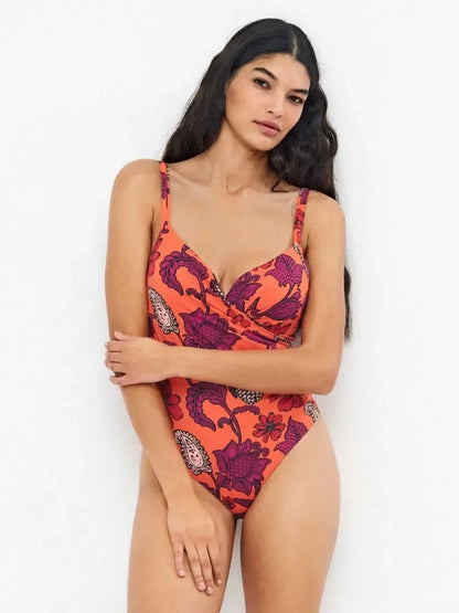 Costume da bagno donna intero con ferretto Gisela 30371