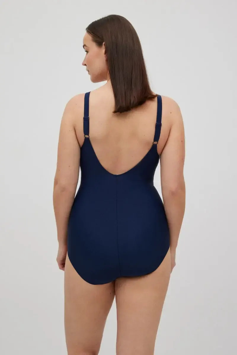 Costume da bagno donna intero modellante con ferretto coppa C Ysabel Mora 82966