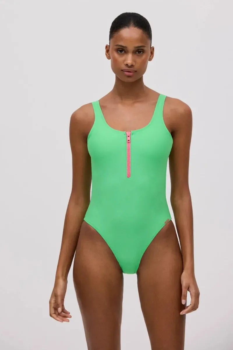 Costume da bagno donna intero modellante con imbottitura Ysabel Mora 82889