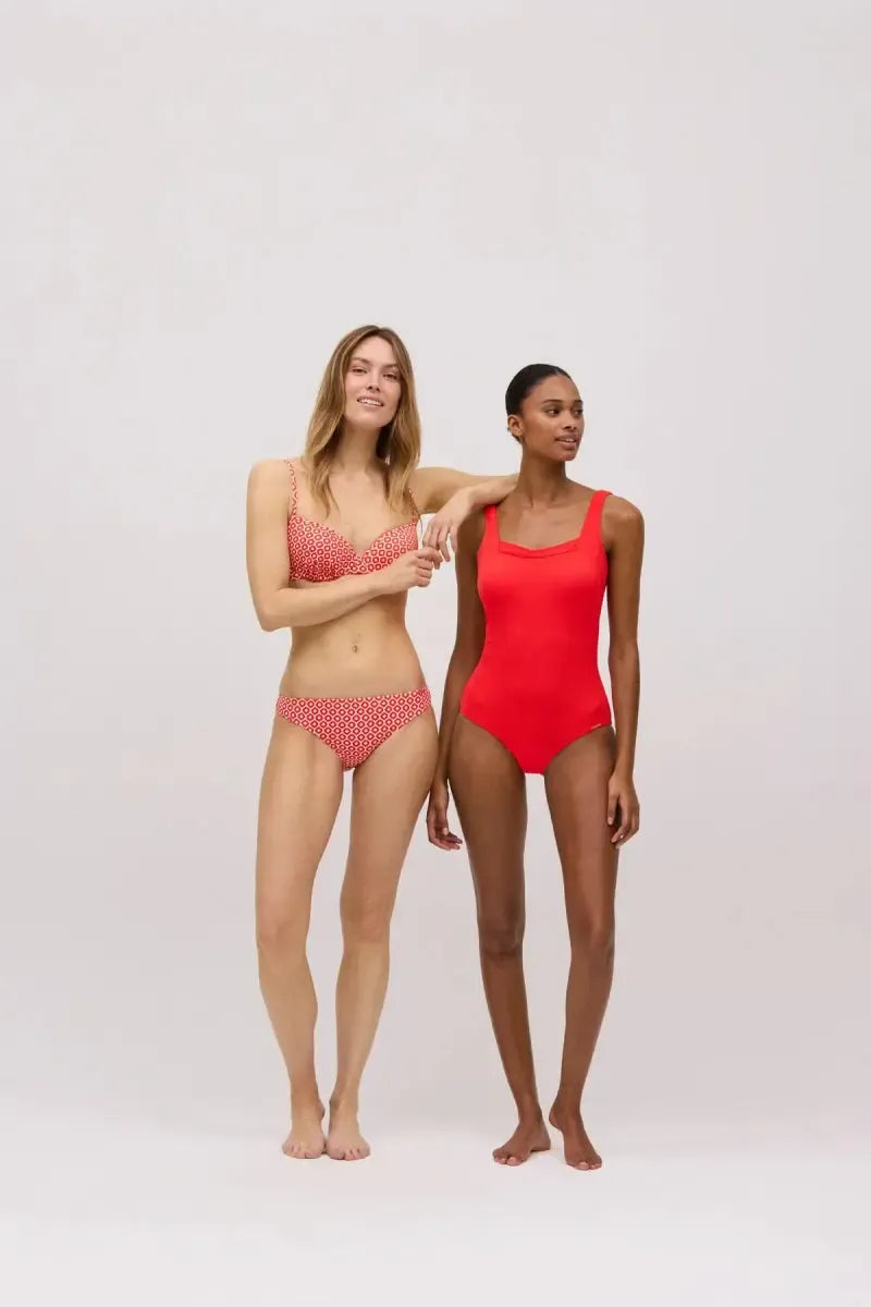 Costume da bagno donna intero modellante con imbottitura Ysabel Mora 83095