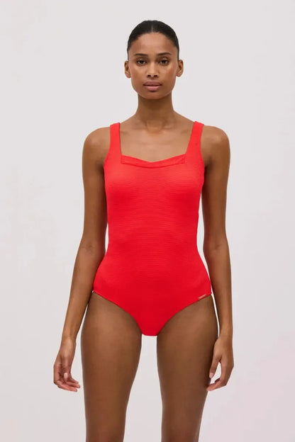 Costume da bagno donna intero modellante con imbottitura Ysabel Mora 83095