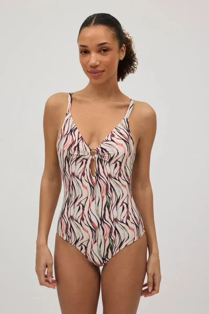 Costume da bagno donna intero modellante coppa B Ysabel Mora 82978