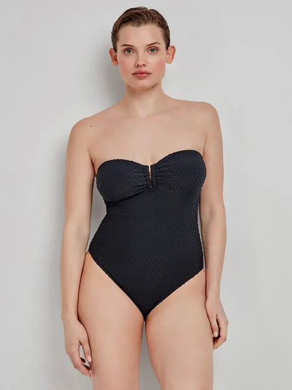 Costume da bagno donna intero senza ferretto a fascia Gisela 30232