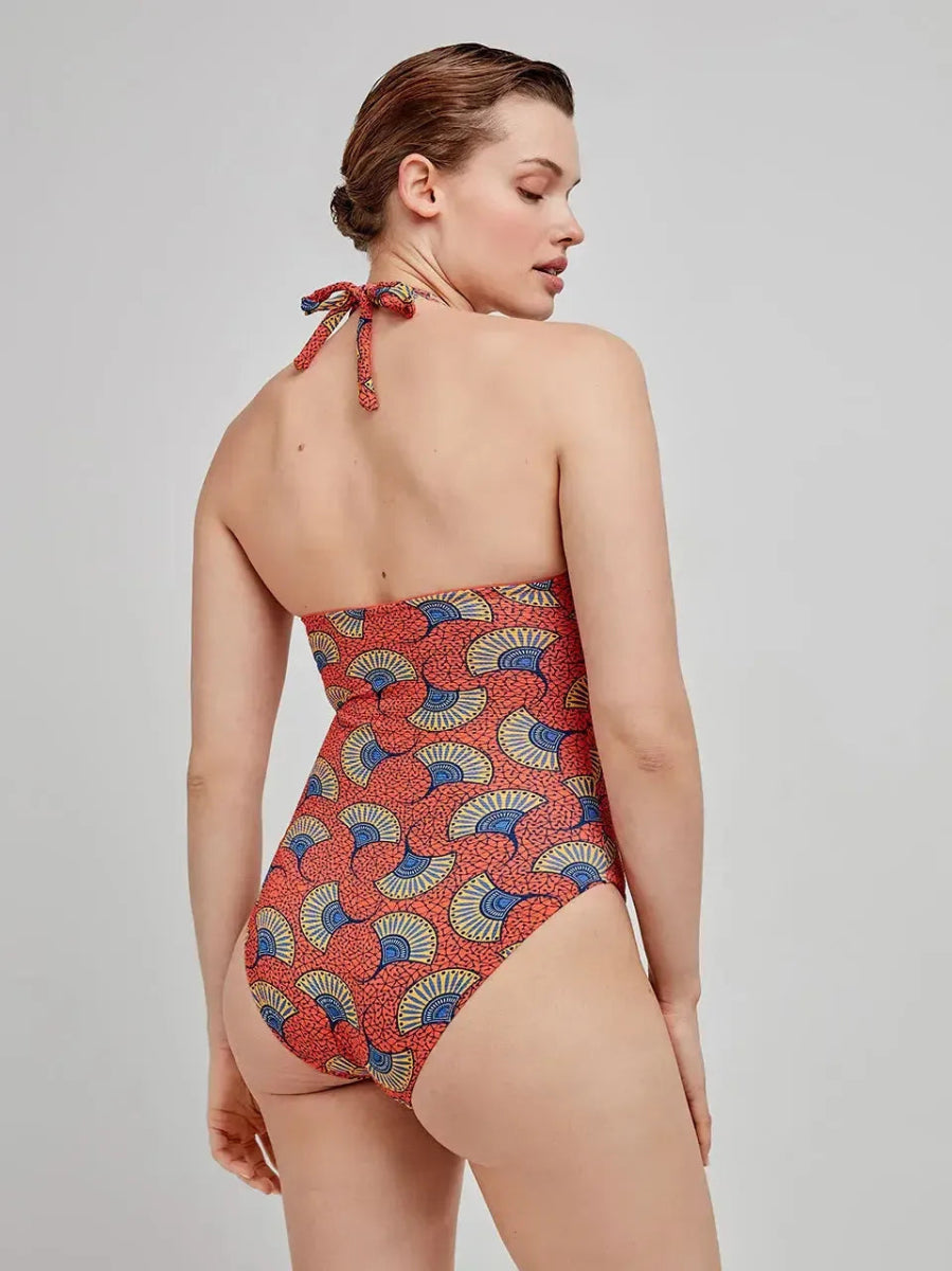 Costume da bagno donna intero senza ferretto a fascia Gisela 30242