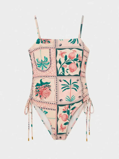 Costume da bagno donna intero senza ferretto a fascia Gisela 30326