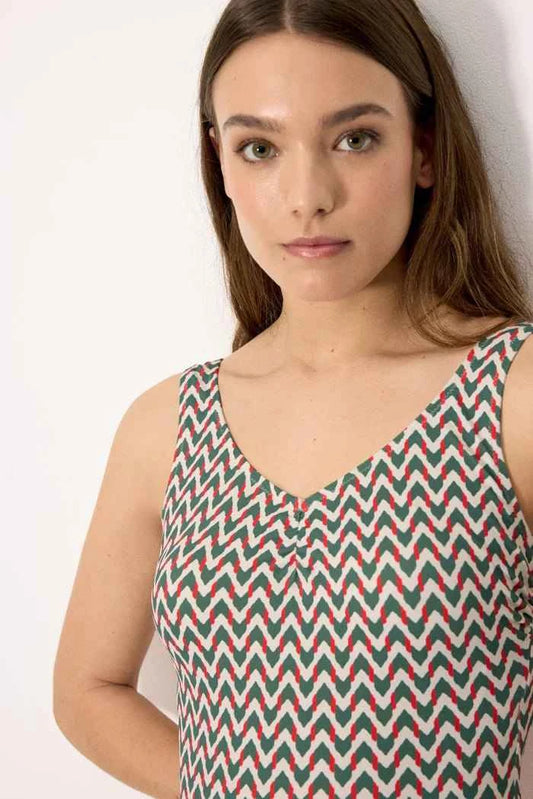 Costume da bagno donna intero senza ferretto coppa B Ysabel Mora 83334