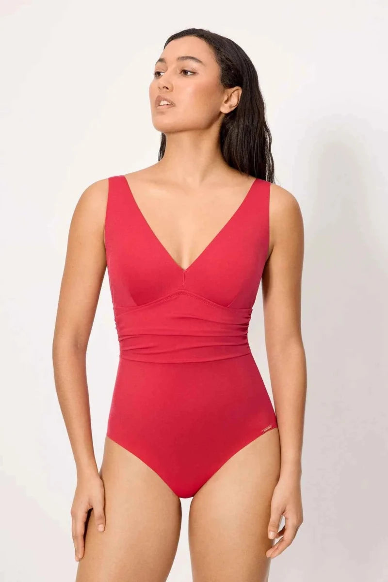 Costume da bagno donna intero senza ferretto snellente Coppa B Ysabel Mora 83464