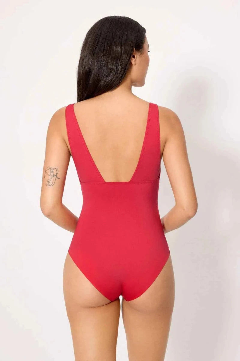 Costume da bagno donna intero senza ferretto snellente Coppa B Ysabel Mora 83464