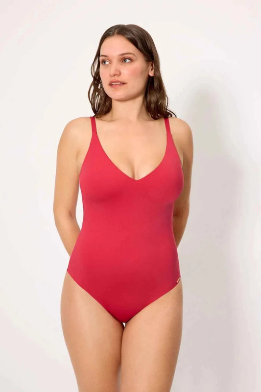 Costume da bagno donna intero senza ferretto snellente Coppa C Ysabel Mora 83465