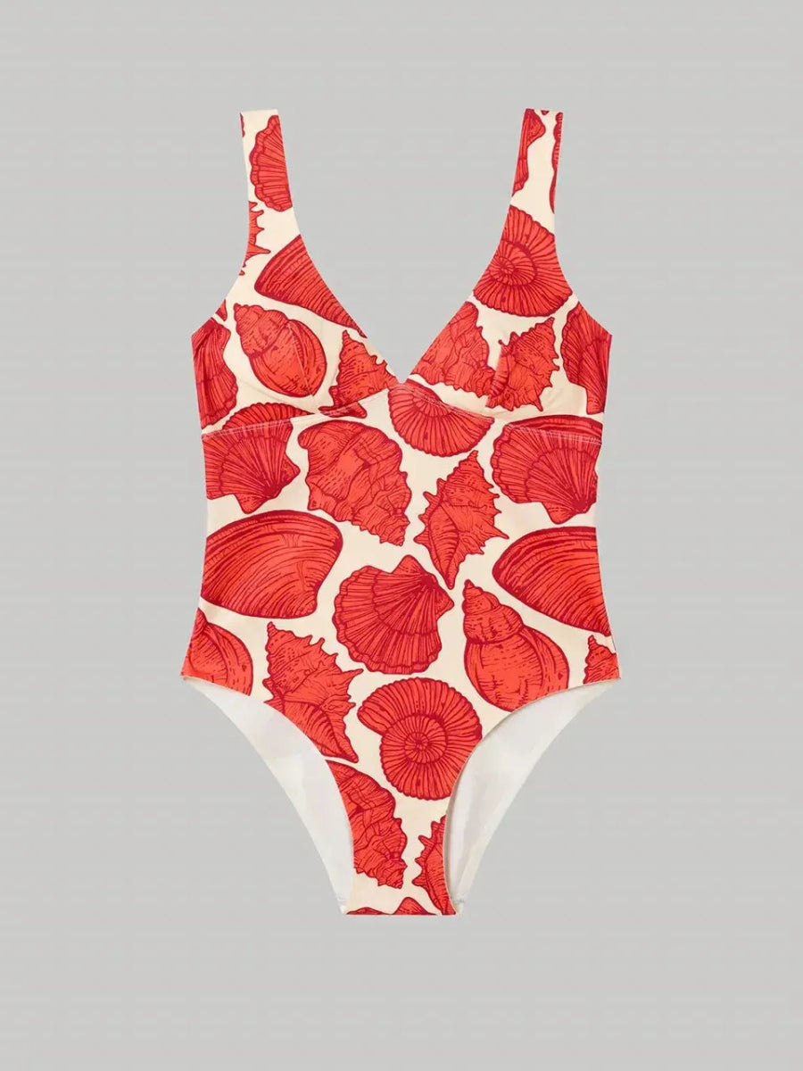 Costume da bagno donna intero senza ferretto tessuto high tech Gisela 30180