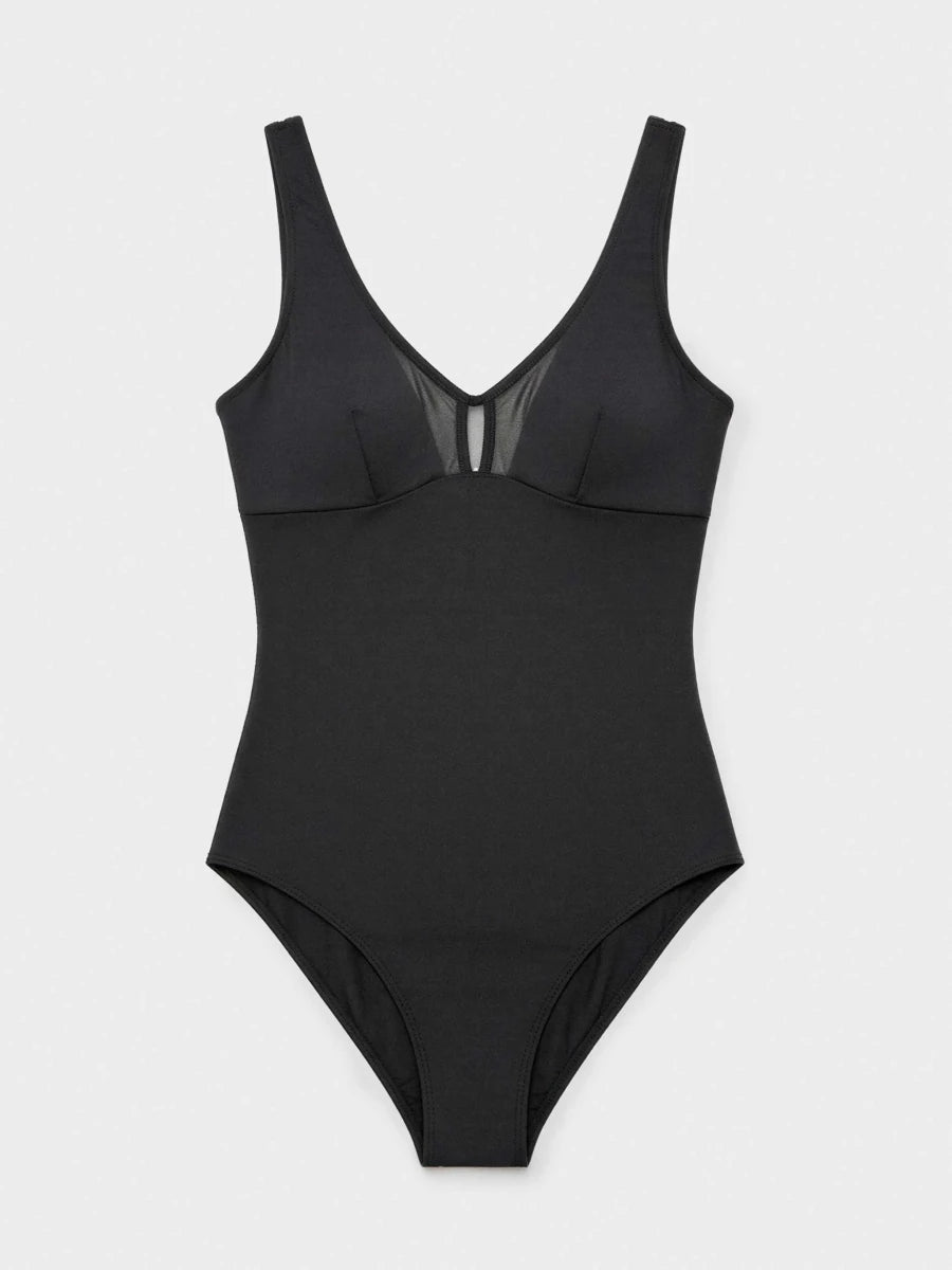 Costume da bagno donna intero senza ferretto tessuto high tech Gisela 30292