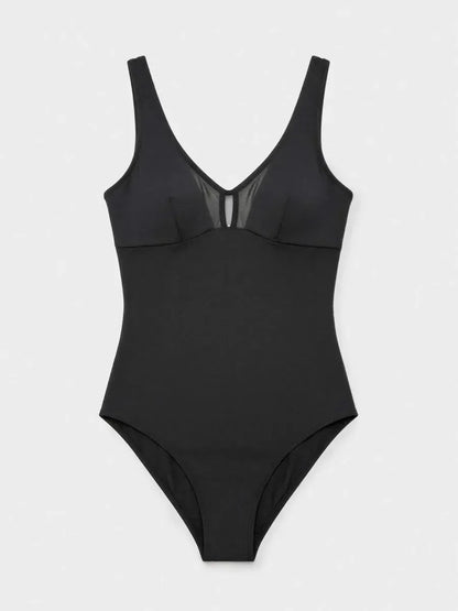 Costume da bagno donna intero senza ferretto tessuto high tech Gisela 30292