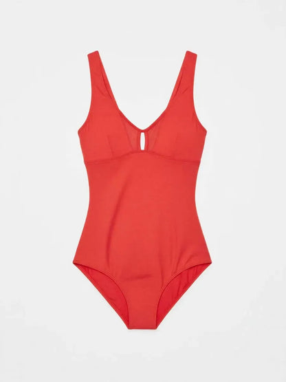 Costume da bagno donna intero senza ferretto tessuto high tech Gisela 30292