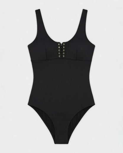 Costume da bagno donna intero senza ferretto tessuto high tech Gisela 30321