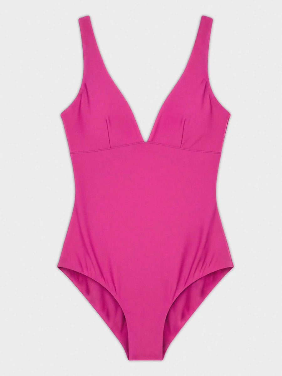 Costume da bagno donna intero senza ferretto tessuto high tech Gisela 30335