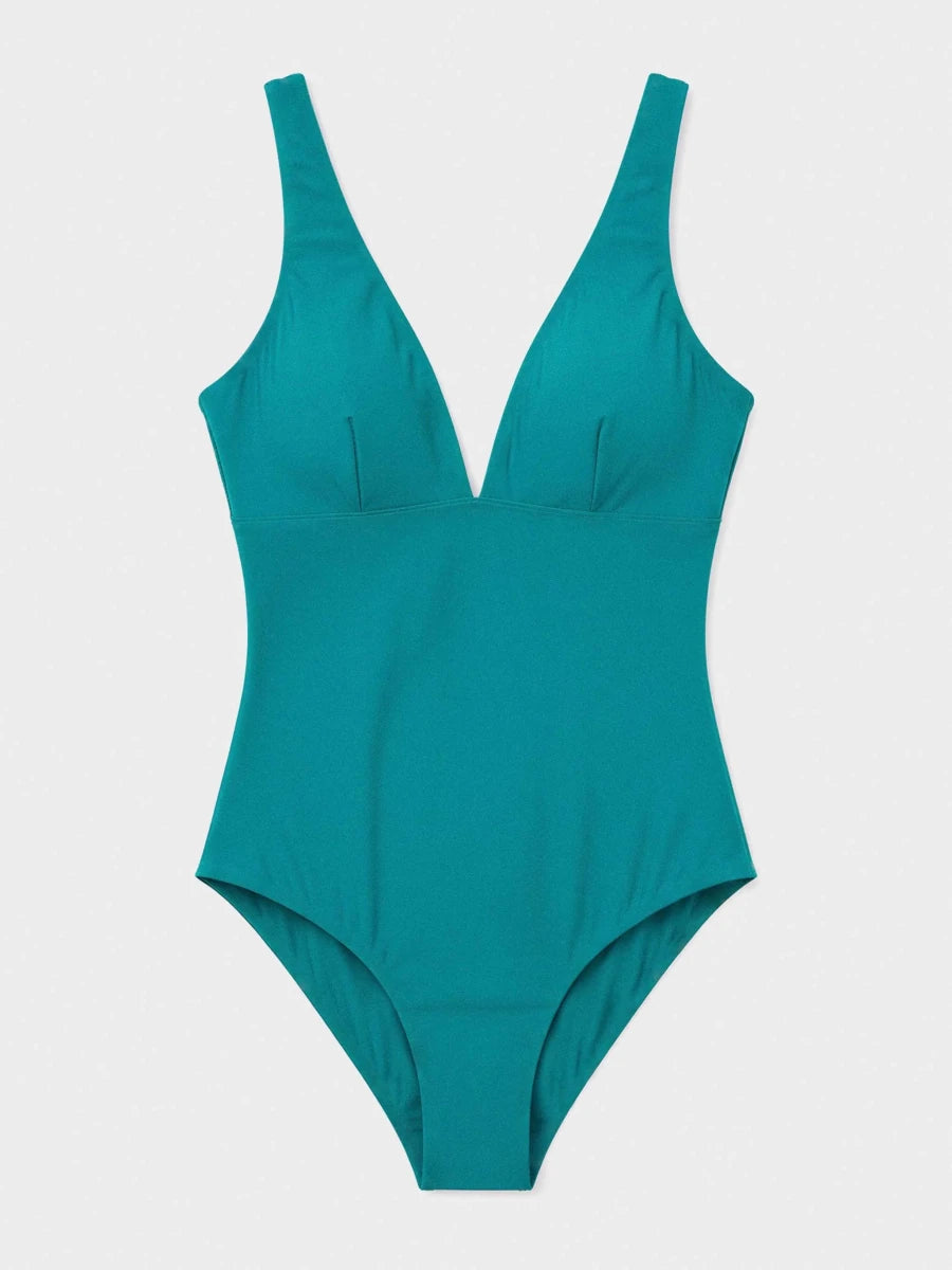 Costume da bagno donna intero senza ferretto tessuto high tech Gisela 30335