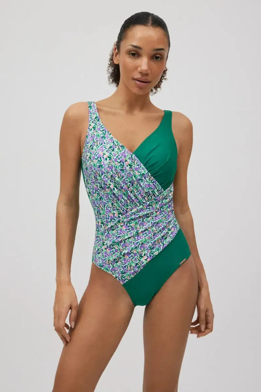 Costume da bagno donna intero snellente senza ferretto Ysabel Mora 83005