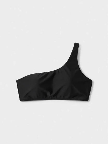 Costume da bagno donna monospalla e slip alto Gisela 30286