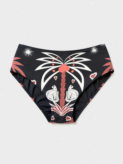 Costume da bagno donna monospalla e slip alto Gisela 30286