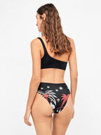 Costume da bagno donna monospalla e slip alto Gisela 30286