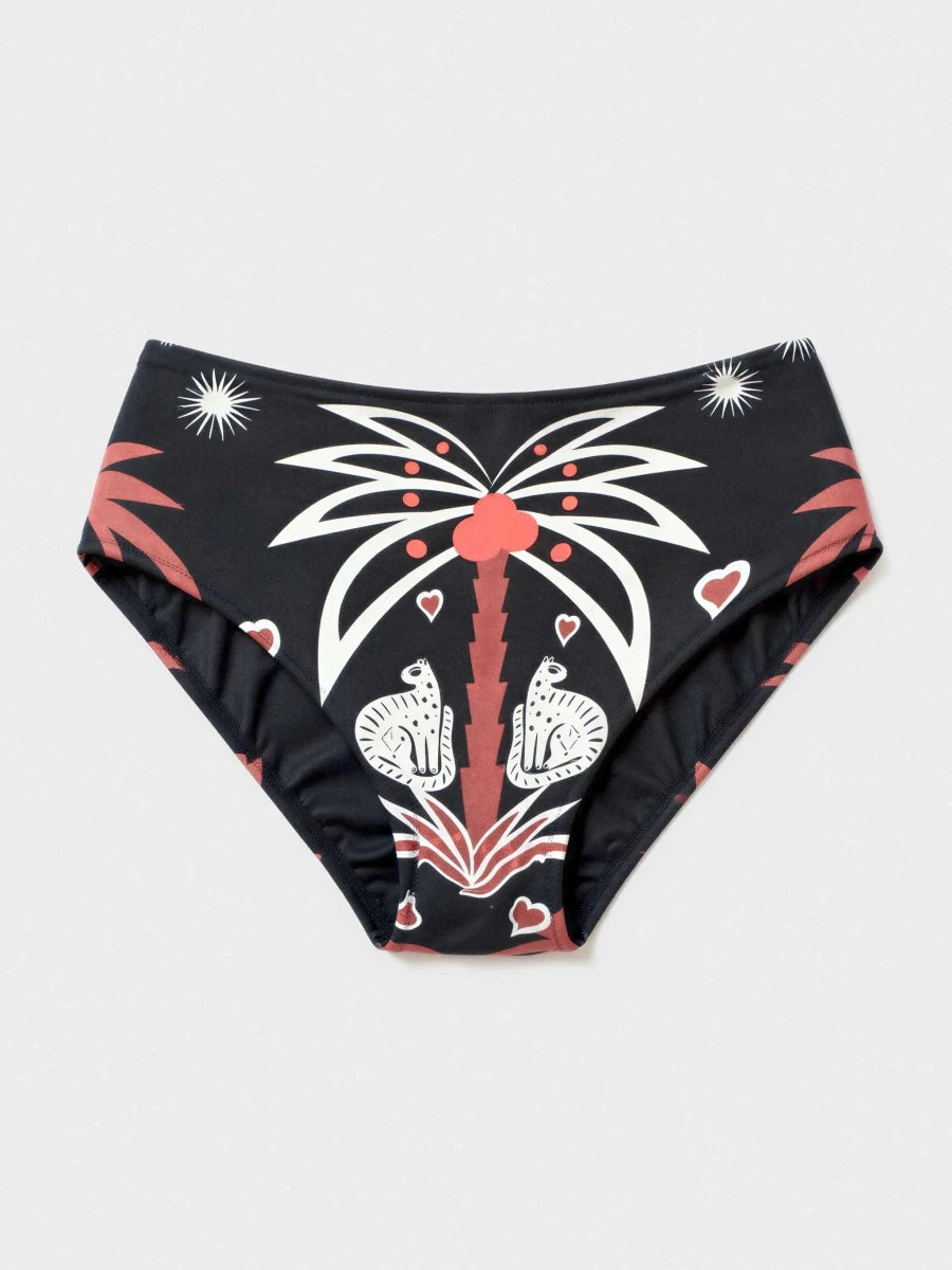 Costume da bagno donna monospalla e slip alto Gisela 30286