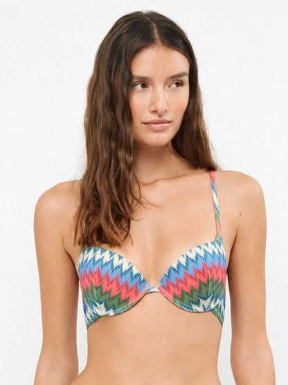 Costume da bagno donna push up e slip Gisela 30389
