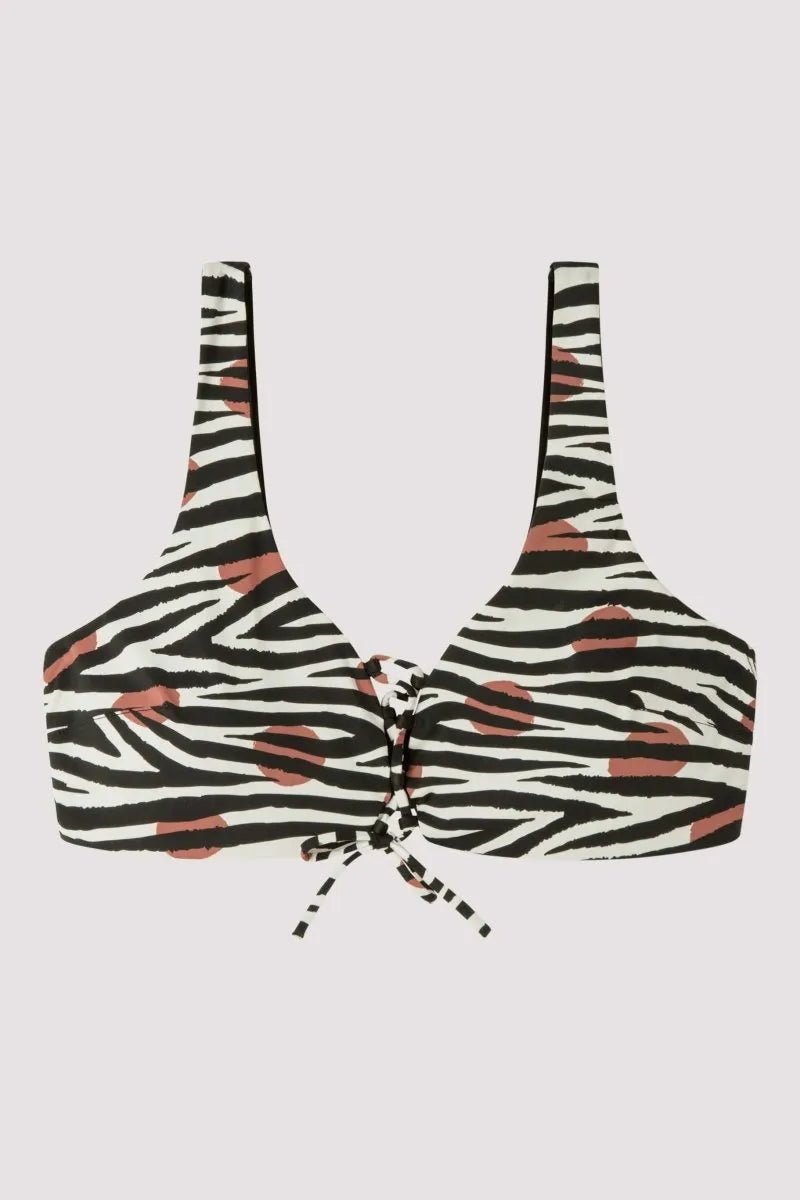 Costume da bagno donna reversibile bikini senza ferretto e slip brasiliana alta Gisela 2/30132