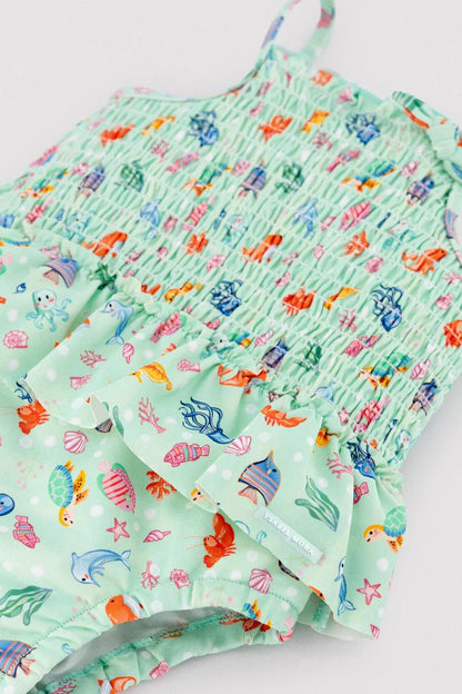 Costume intero da bagno neonata Ysabel Mora 97082