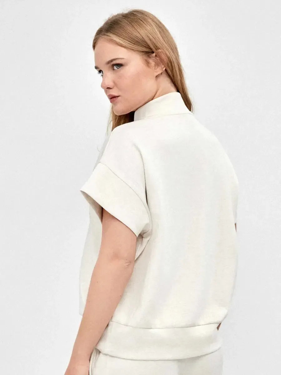 Felpa sportiva in viscosa Gisela 70017