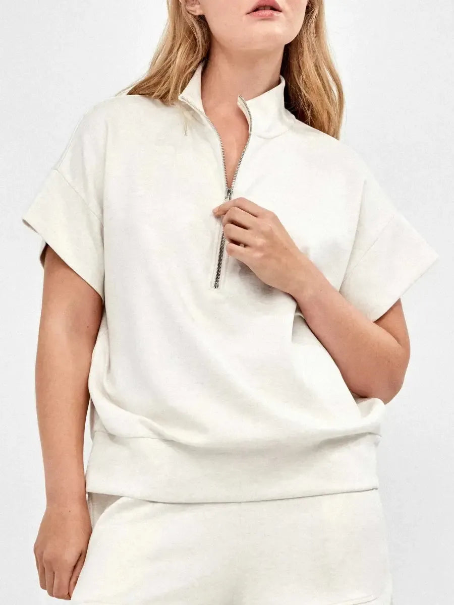 Felpa sportiva in viscosa Gisela 70017