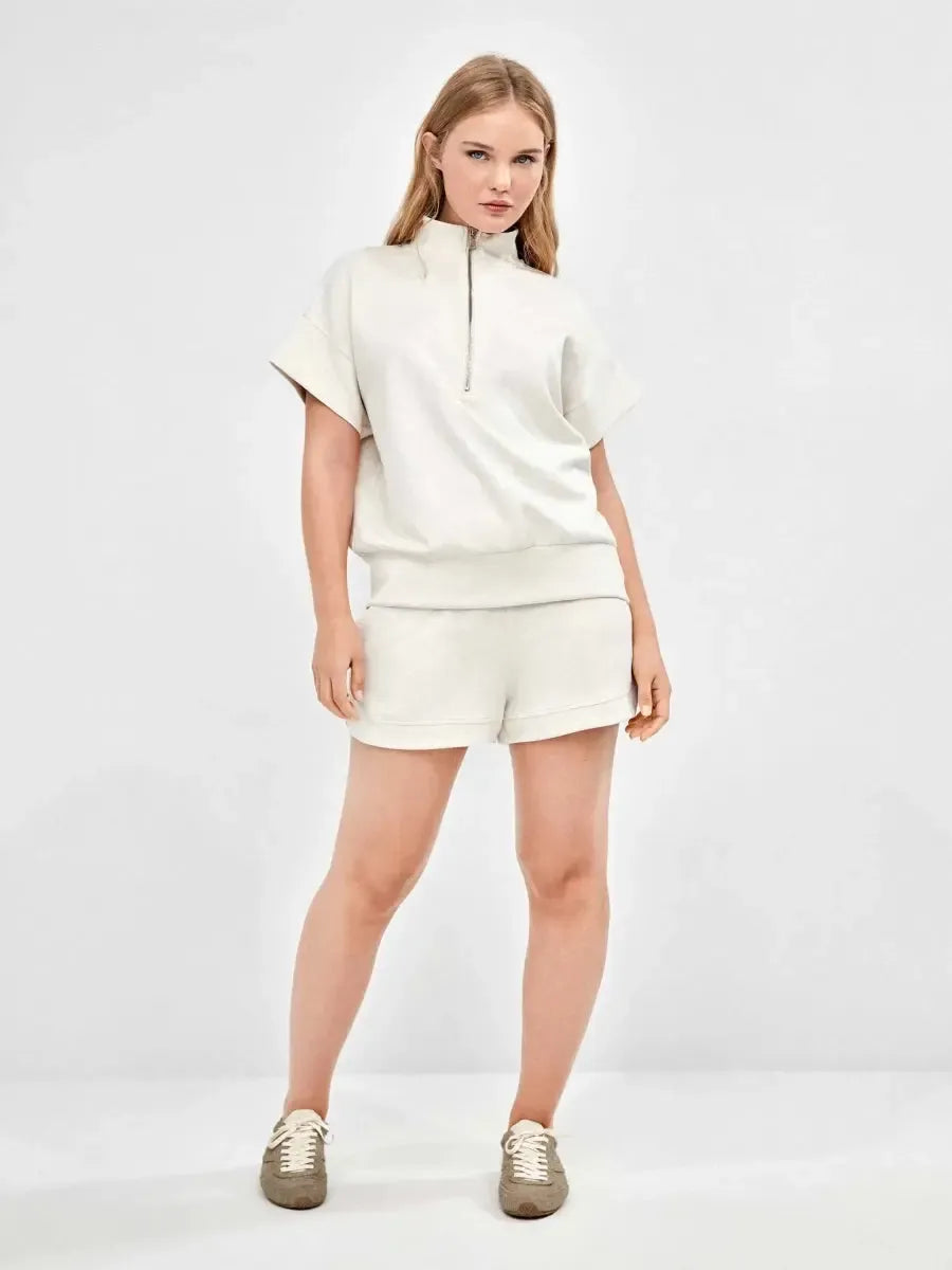 Felpa sportiva in viscosa Gisela 70017