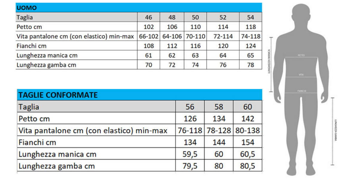 Pigiama uomo serafino Gary calibrato invernale interlock CB65200CONF