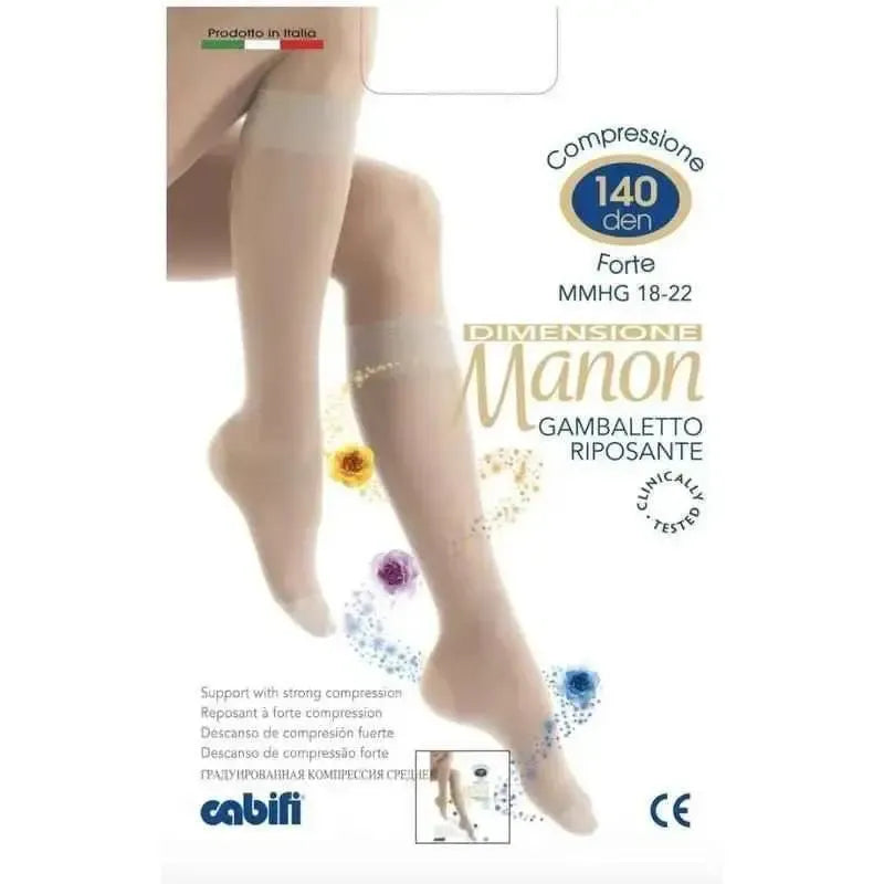 Gambaletto donna riposante Manon Cabifi 140 den compressione forte