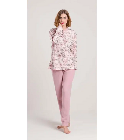 Gary Pigiama donna invernale serafino Punto Milano flanellato V50131
