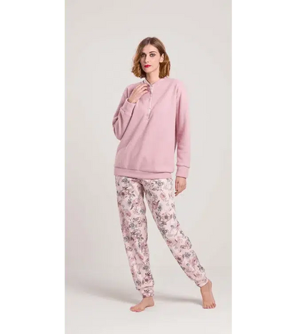 Gary Pigiama donna invernale serafino Punto Milano flanellato V50132